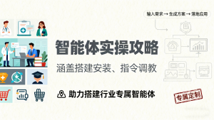 智能体实操攻略:涵盖搭建安装、指令调教,助力搭建行业专属智能体-KJ分享
