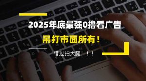 懒人福利！每天 20 分钟刷广告，动动手指轻松赚 100+，碎片时间就能做！-KJ分享