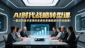 AI时代战略转型课:一套应对技术变革的系统性思维框架与行动指南!-KJ分享