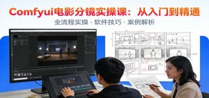 ComfyUI电影分镜实操课：分镜一致性，全流程AI视频制作，零基础也能做专业分镜-KJ分享