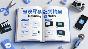 剪映零基础也能快速上手,从入门到精通掌握网感剪辑全流程,掌握能直接变现的剪辑能力-KJ分享