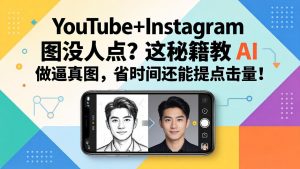 YouTube+Instagram图没人点?这秘籍教 AI 做逼真图,省时间还能提点击量-KJ分享