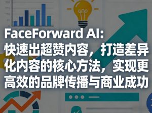 FaceForward AI:快速出超赞内容,打造差异化内容的核心方法,实现更高效的品牌传播与商业成功-KJ分享