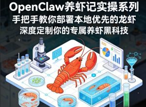 OpenClaw养虾记实操系列，手把手教你部署本地优先的龙虾，深度定制你的专属养虾黑科技(更新)-KJ分享