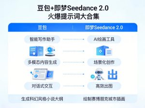 豆包+即梦Seedance 2.0,市面上卖的比较火爆的提示词大合集-KJ分享