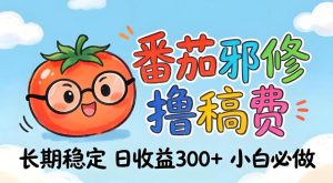 番茄撸金术：日入300+稳如泰山！独家玩法曝光，操作门槛极低，无需经验，小白闭眼上车【揭秘】-KJ分享