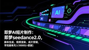 即梦AI 短片制作(更新-KJ分享