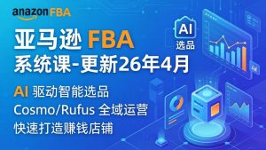 亚马逊 FBA 系统课程(更新26年4月-KJ分享