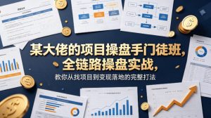 某大佬的项目操盘手门徒班，全链路操盘实战，教你从找项目到变现落地的完整打法-KJ分享