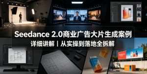 Seedance 2.0商业广告大片生成案例详细讲解｜从实操到落地全拆解-KJ分享