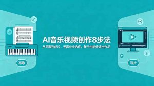 AI音乐视频创作8步法:从写歌到成片,无需专业功底,新手也能快速出作品-KJ分享