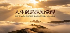 人生破局认知觉醒，普通人努力却陷入困境的根源，跳出埋头苦干思维，实现人生翻盘-KJ分享