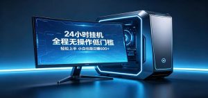三角洲自动跑刀，纯自动挂机项目，零基础小白躺赚无忧-KJ分享