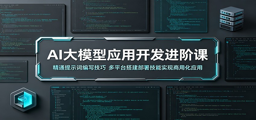 AI大模型应用开发进阶课：精通提示词编写技巧，多平台搭建部署技能实现商用化应用-KJ分享
