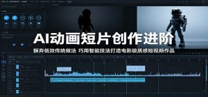 AI动画短片创作进阶:摒弃低效传统做法,巧用智能技法打造电影级质感短视频作品-KJ分享