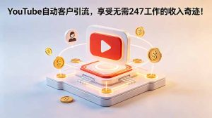 YouTube 自动客户引流,享受无需 247 工作的收入奇迹!【原创双语字幕】-KJ分享