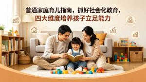 付费文章:普通家庭育儿指南,抓好社会化教育,四大维度培养孩子立足能力-KJ分享