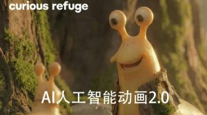 好奇避难所—AI人工智能动画电影制作2.0-【独家精翻中英字幕】-KJ分享