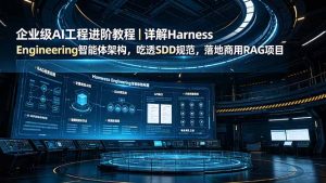 企业级AI工程进阶教程|详解Harness Engineering智能体架构,吃透SDD规范,落地商用RAG项目-KJ分享