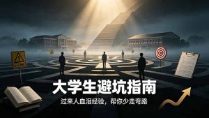 付费文章:大学生避坑指南 ,过来人血泪经验,帮你少走弯路-KJ分享