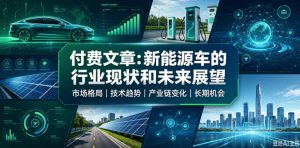 付费文章:新能原车的行业现状和未来展望-KJ分享