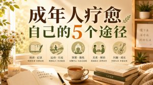 付费文章:成年人疗愈自己的5个途径-KJ分享