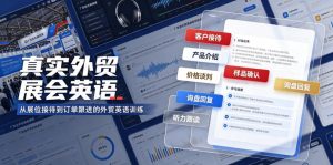 真实外贸展会英语，广交会外贸口语听力突击课程【音频】-KJ分享
