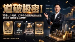 付费文章：道破极密！原来这个时代，打开你自己的财富和前途，有如此清晰简单的思路？-KJ分享