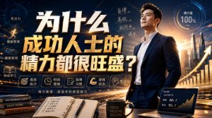 付费文章:为什么成功人士的精力都很旺盛?-KJ分享