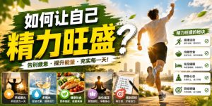 付费文章：如何让自己精力旺盛？-KJ分享