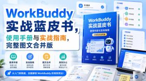 WorkBuddy实战蓝皮书，使用手册与实战指南，完整图文合并版-KJ分享