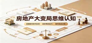 房地产大变局思维认知：读懂楼市时代巨变，卖房博弈技巧，理性购房决策-KJ分享