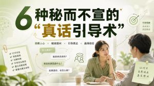 付费文章：6种秘而不宣的“真话引导术”-KJ分享