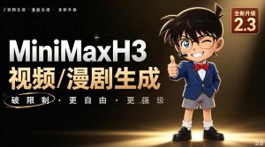 【MiniMaxH3一键懒人整合包】AI视频/漫剧生成工具，支持30_40_50显卡，ComfyUI整合包安装部署！最低8g显存也能跑！-KJ分享