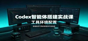 Codex智能体搭建实战课：工具环境配置，自定义技能开发，多业务自动化教学-KJ分享