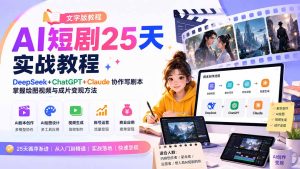 AI短剧25天实战教程(文字版教程-KJ分享