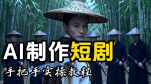 【保姆级手把手教程】AI短剧制作完整流程教学,从小白零基础到成片大神-KJ分享