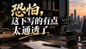 灏泽叔最新付费文章：恐怕，这下写的有点太通透了-KJ分享