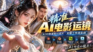 AI视频终于能精准运镜了!Claude+Blender+Higgsfield免费插件实测-KJ分享