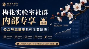 梅花实验室社群内部专享-公众号流量主系列全套玩法-KJ分享