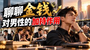 某公众号付费文章：聊聊金钱对男性的加持作用-KJ分享